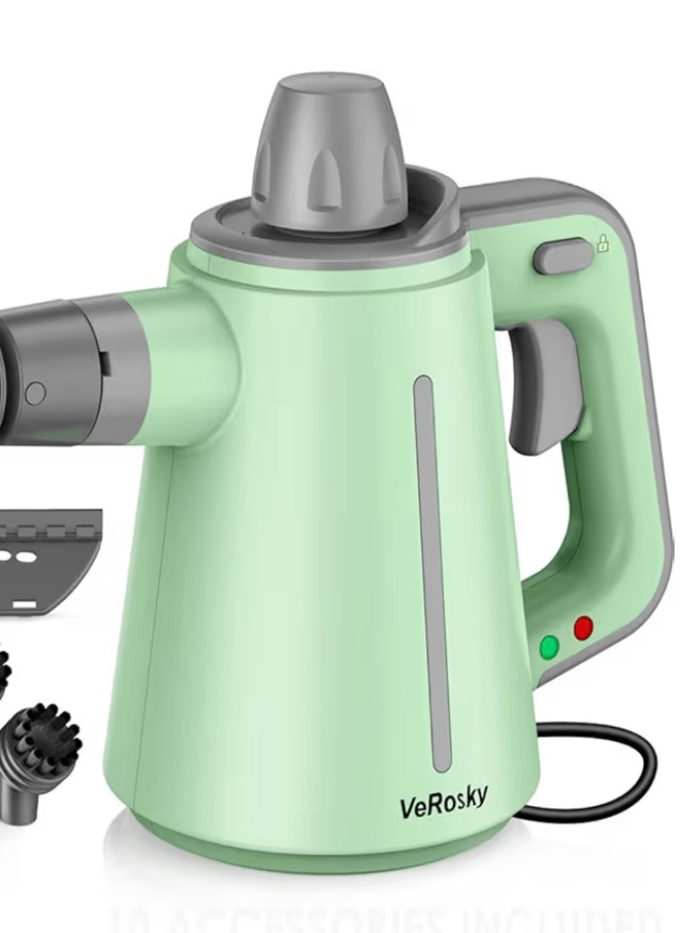 NWT Handheld Steam Cleaner For Kitchen, Bath and More with 10 Attachments